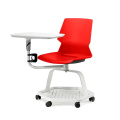 New Style Colorful Plastic Stuff Office Training Chair With Table